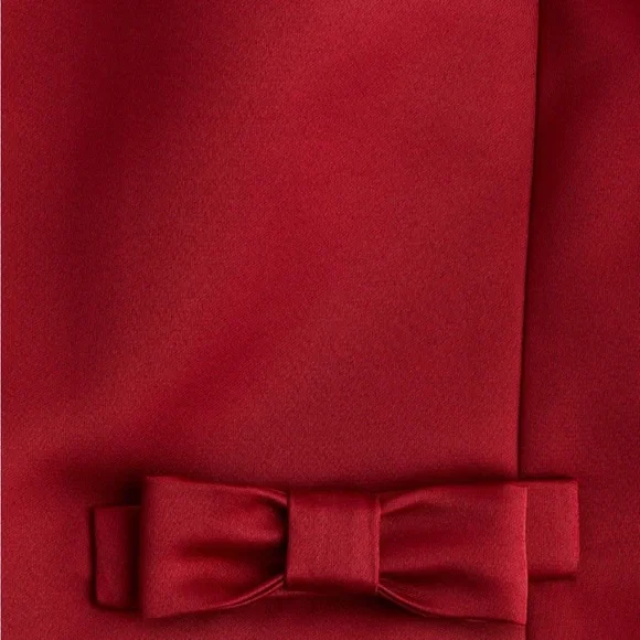 NWT H&M Elegant bow detailed satin blazer - Picture 3 of 7